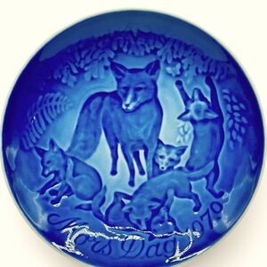 Bing & Grondahl‎ 1979 Mother's Day Porcelain Plate Collectible Danish Denmark